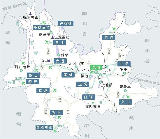 丽江地图旅游地图_丽江地图旅游地图全图